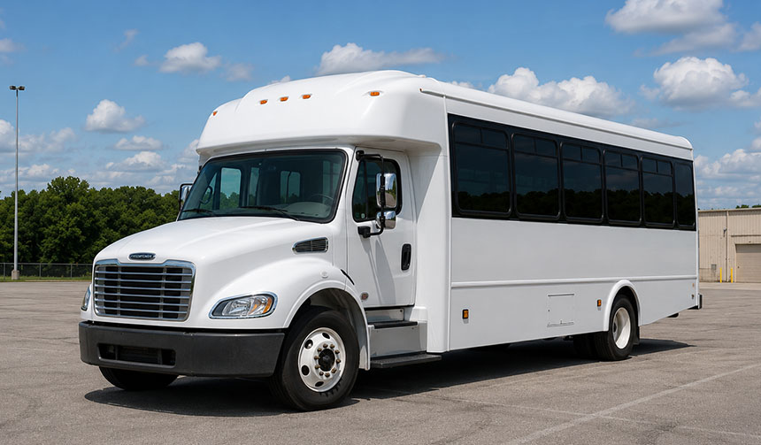 25-passenger minibus for charter in Katy, TX