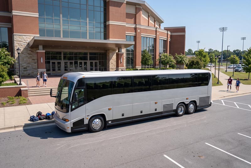 Sports Team Charter Bus Rentals in Katy, TX